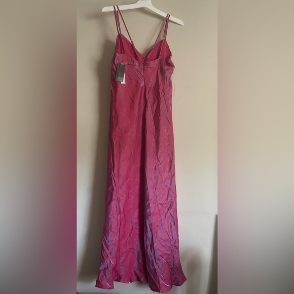 Women’s Wild Fable Iridescent Maxi Slip Dress NWT - Picture 2 of 7